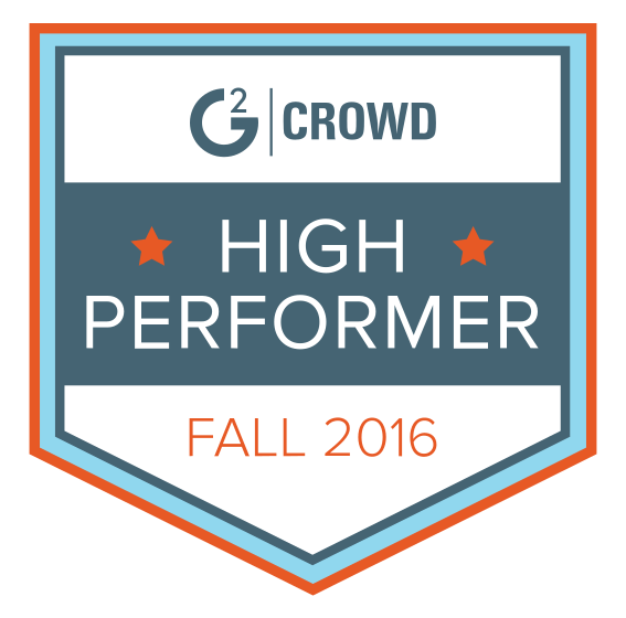 Fall 2016 High Performer in G2 Crowd Core HR Usability Index