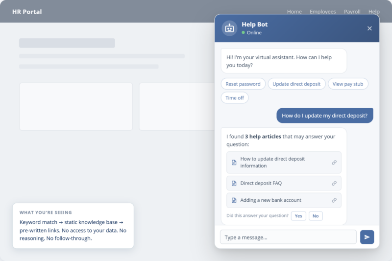 level 1 hcm chatbot