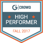 G2 Crowd High Performer Fall 2017