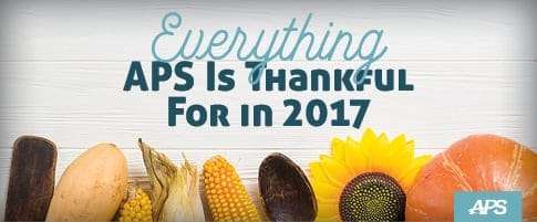 Everything APS Is Thankful For in 2017