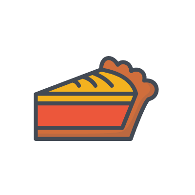 Pumpkin Pie Icon