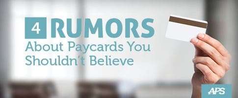 4 Rumors About Paycards You Shouldn't Believe