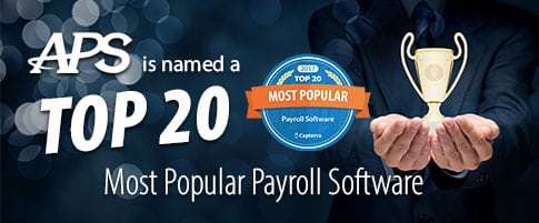 APS Named Top 20 Payroll Software by Capterra