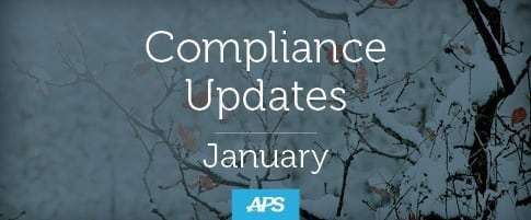 January 2018 Compliance Updates