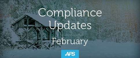 February 2018 Compliance Updates