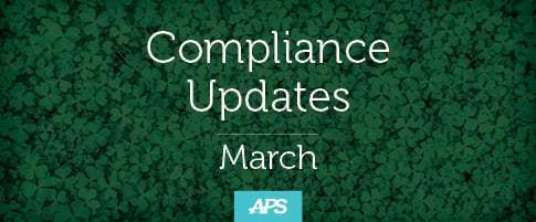March 2018 Compliance Updates