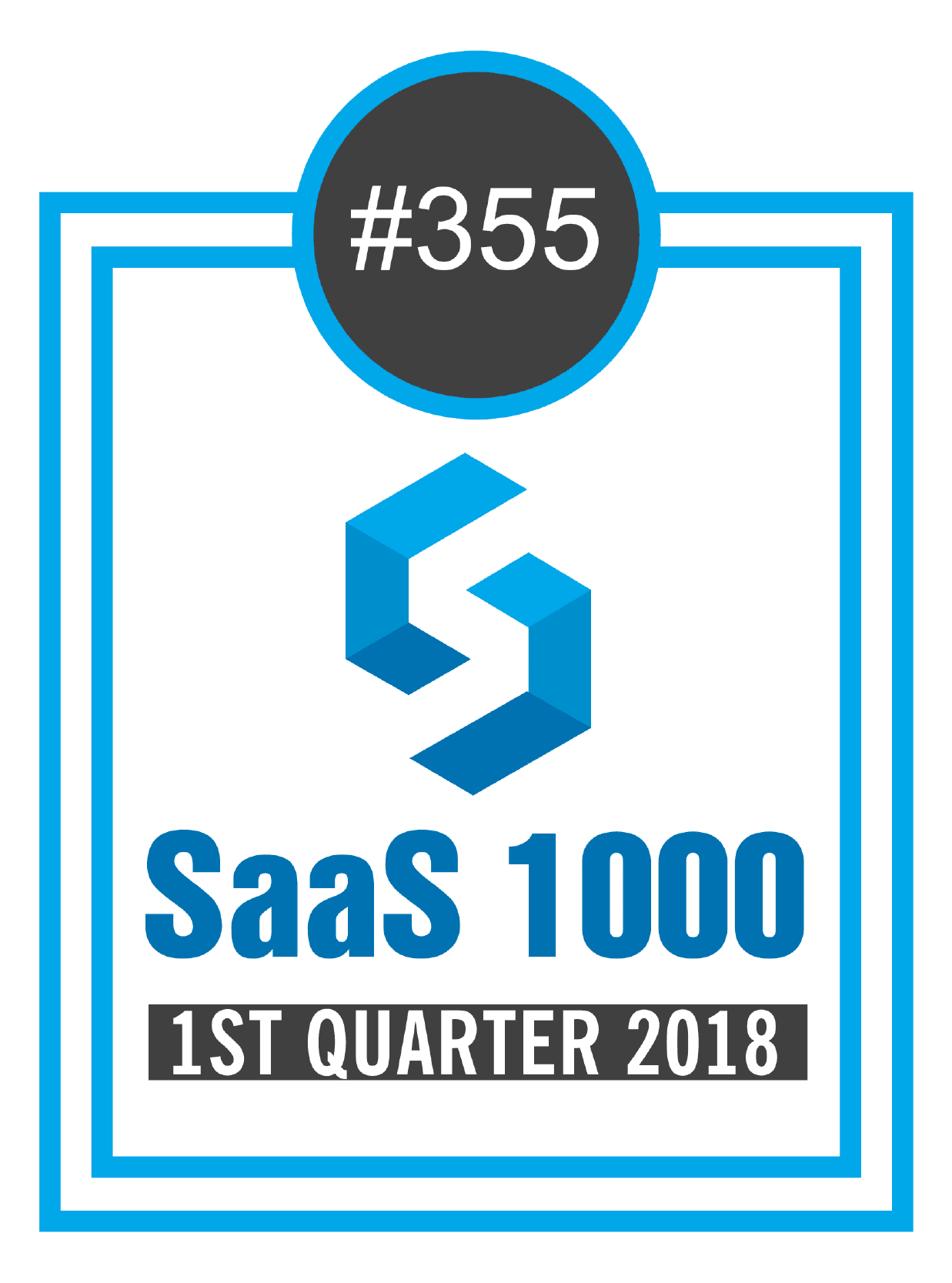 SaaS 1000 Badge