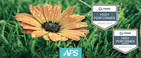APS Ranked G2 Crowd High Performer for Time Tracking Spring 2018