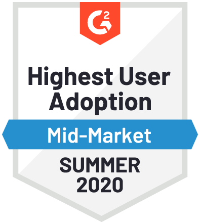 Highest User Adoption Mid Market
