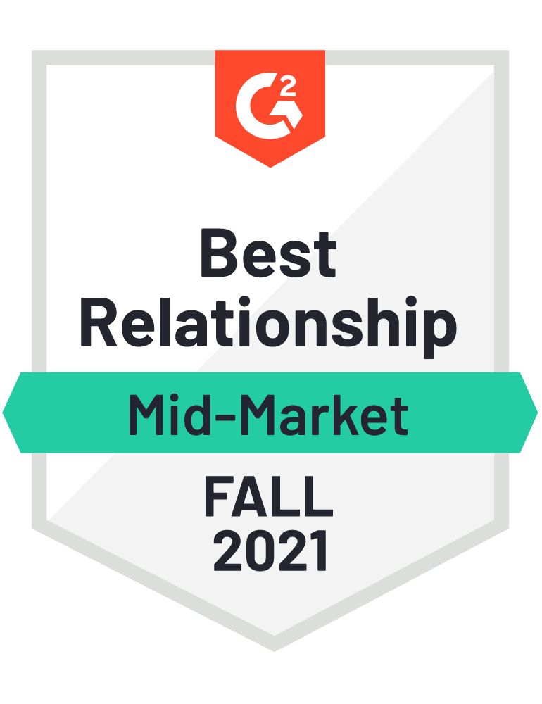 Best Relationship Mid-Market Fall 2021