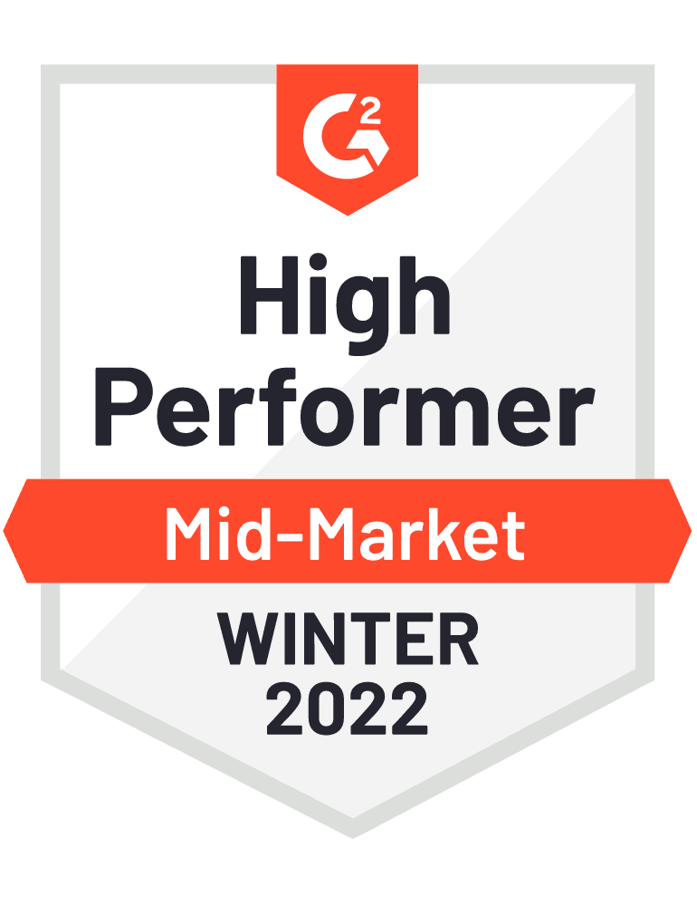 High Performer Mid Market Fall 2021