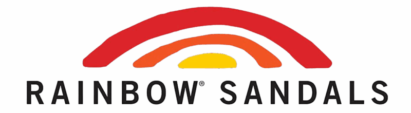 rainbow sandals logo